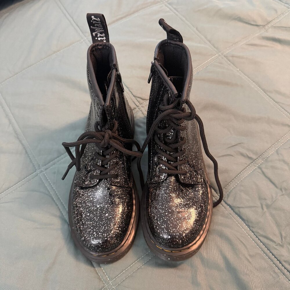 Kids Girls Boys 1460 J Glitter Dr. Martens Boot Size US 2